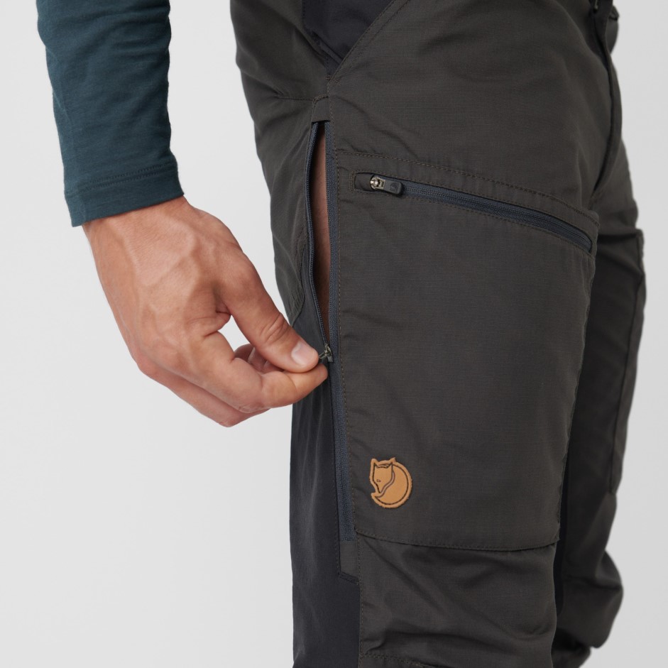 Pantaloni De Trekking Abisko Lite M Reg Olive Fjällräven