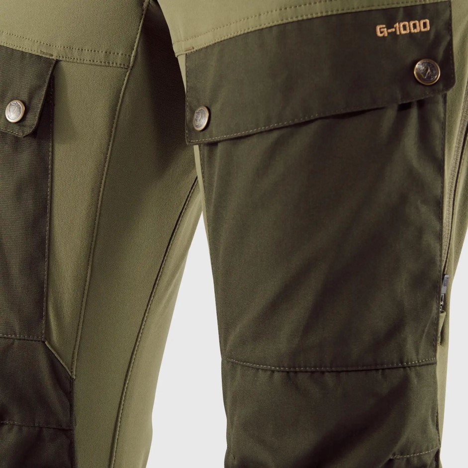 Pantaloni Keb W Reg Black-stone Grey Mountain Fox