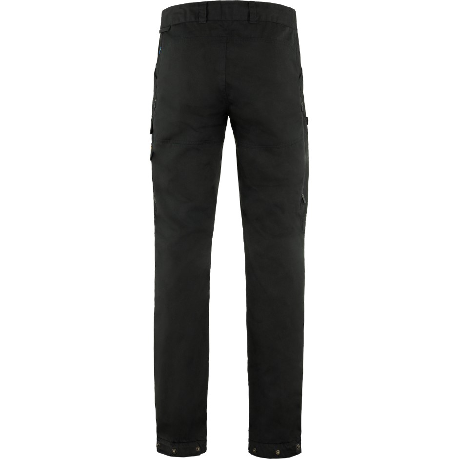Fjällräven Negru Vidda Pro Pantaloni Ventilați M Reg