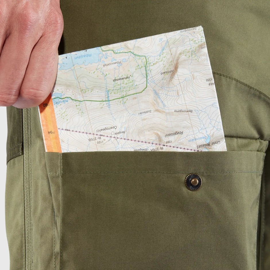 Fjällräven Negru Vidda Pro Pantaloni Ventilați M Reg
