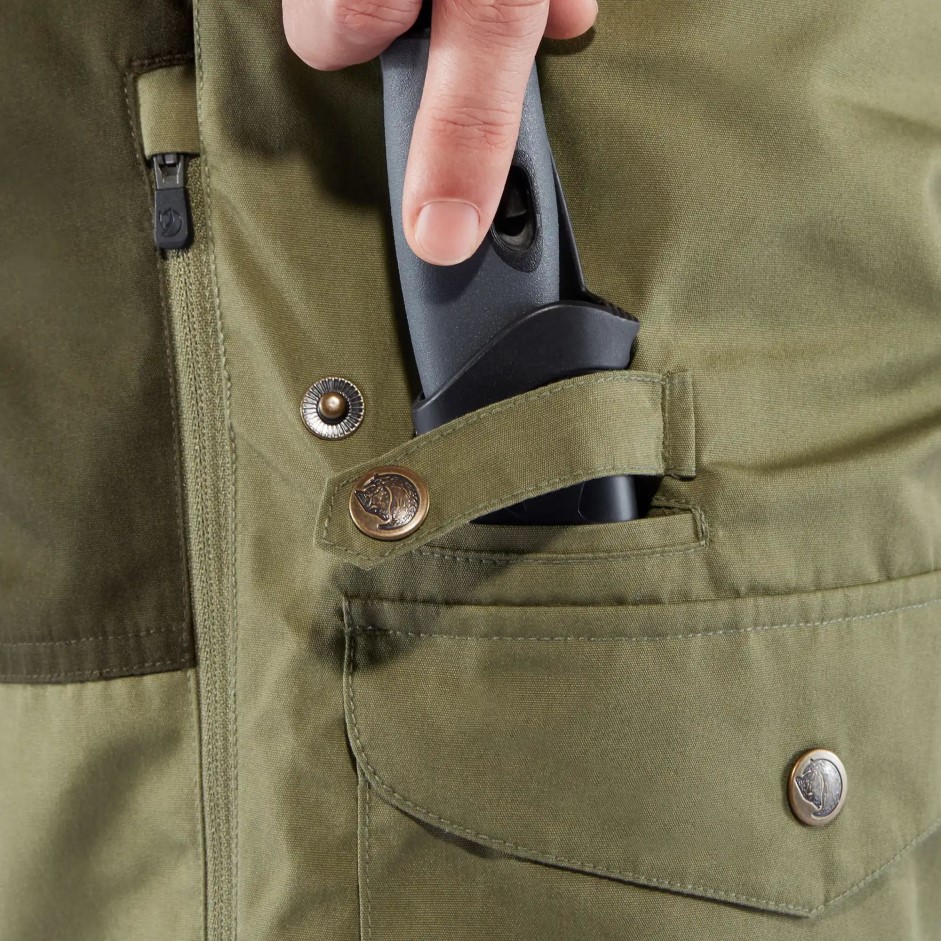 Fjällräven Negru Vidda Pro Pantaloni Ventilați M Reg