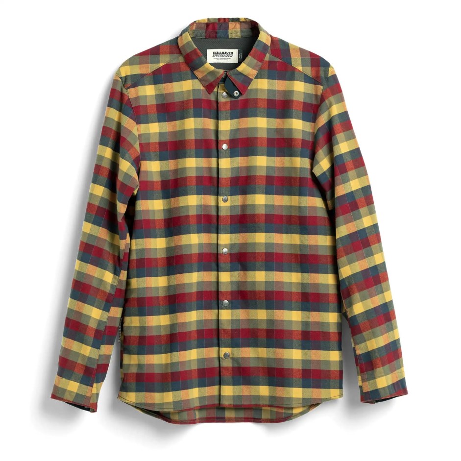 Fjällräven Flag Check S/f Cămașă De Flanel Pentru Călăreți Ls M