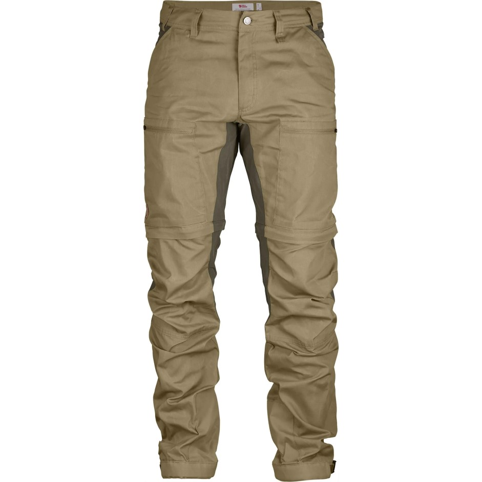 Fjällräven Patina Verde-gri închis Abisko Lite Trekking Zip-off M Reg