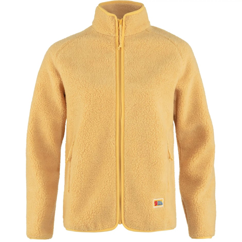 Fjällräven De Zi Cu Zi Fleece W Mai Galben