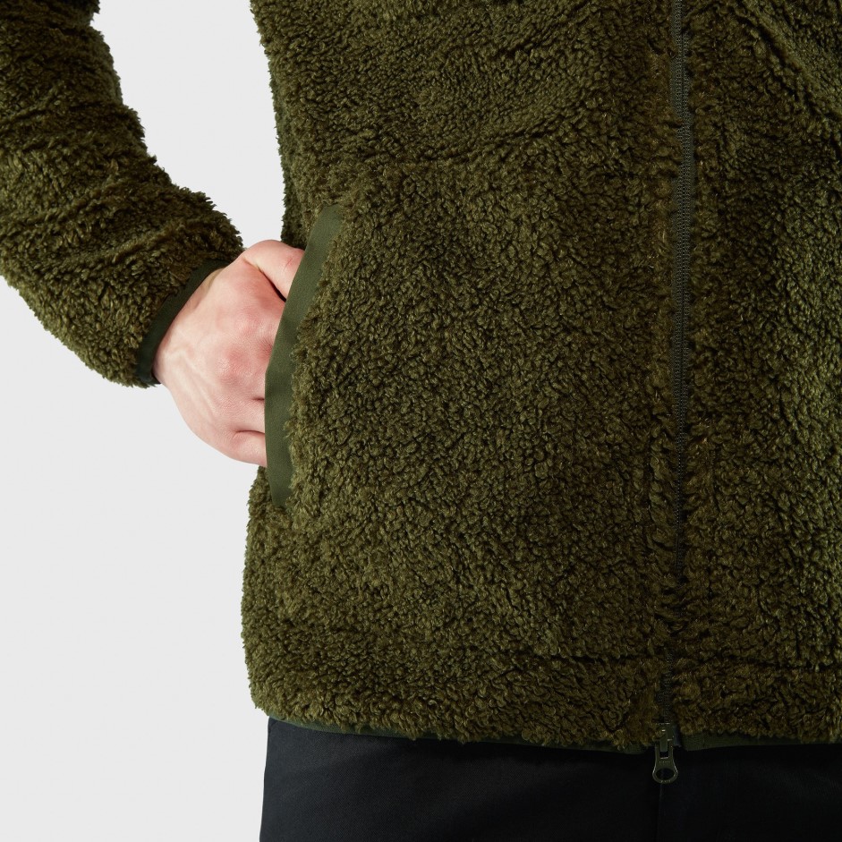 Fjällraven Greenland Pile Fleece M Gri închis