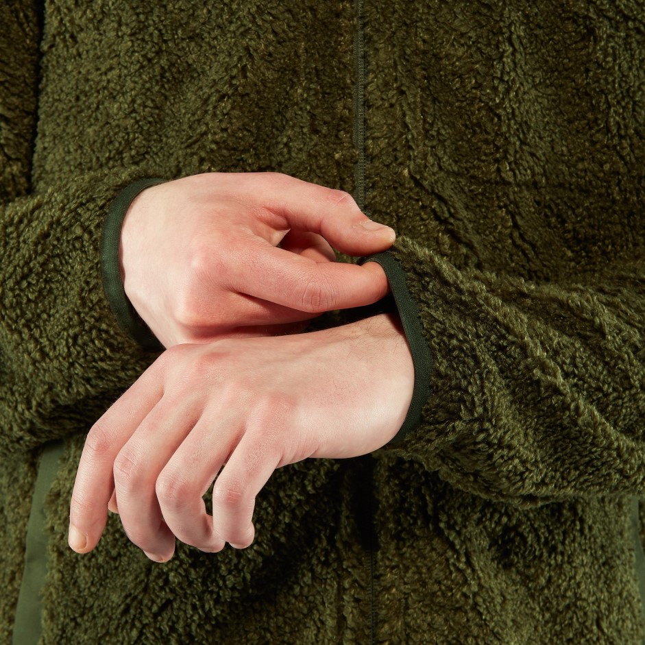 Fjällraven Greenland Pile Fleece M Gri închis