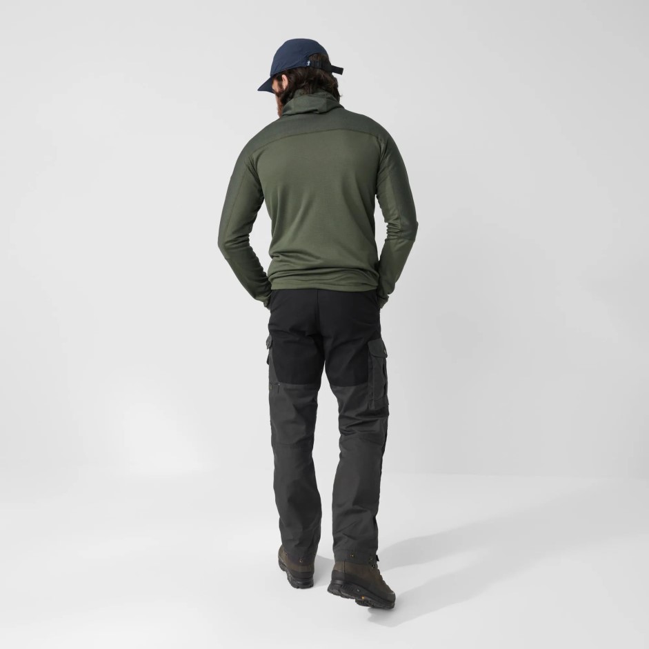 Fjällräven Hrișcă Maro-verde Laur Vidda Pro Pantaloni M Lungi
