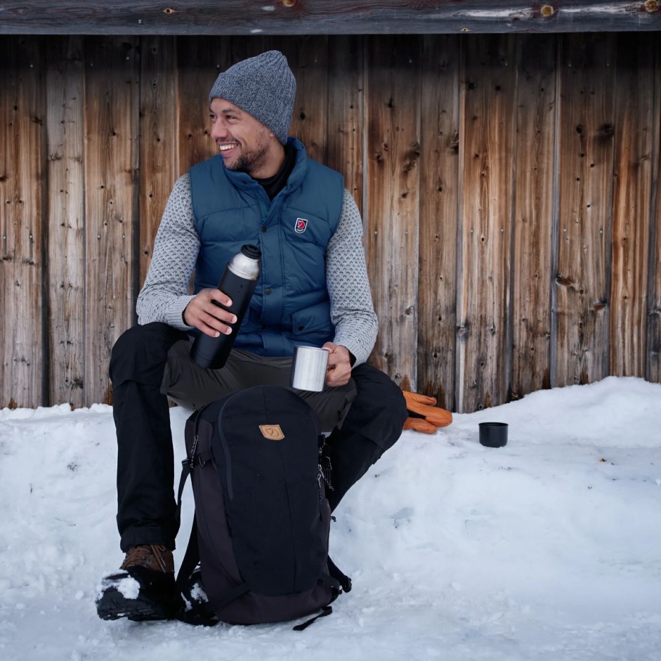 Fjällräven Keb Pantaloni M Reg Negru